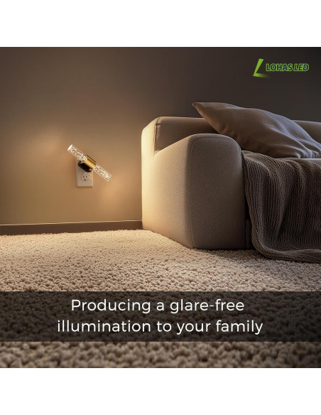 Luz Nocturna LED Regulable 100LM L LOHAS con Sensor 3000K