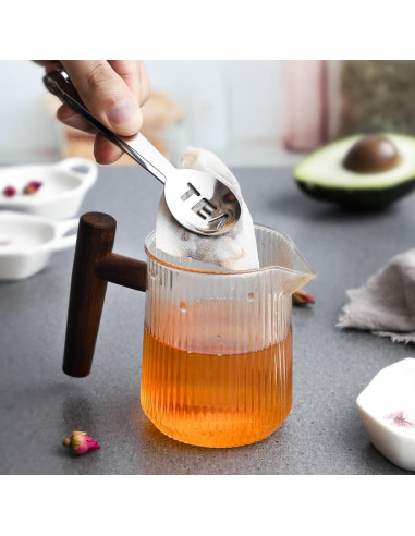 Juego de 6 posavasos de cerámica Sailench para té 12 cm