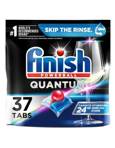 Finish Quantum Activblu - 37 Tabletas para Lavavajillas - Limpieza Extrema