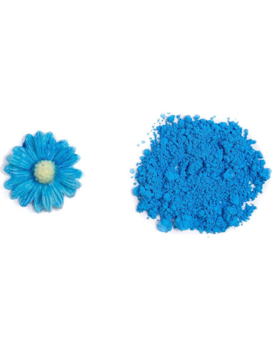 Polvo Comestible Petal Dust Azul Neón Brillante 4g - Brilla en la Oscuridad