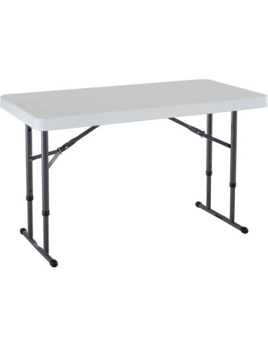 Mesa Plegable Ajustable Lifetime 80160 + Pesas Carpa 18 kg