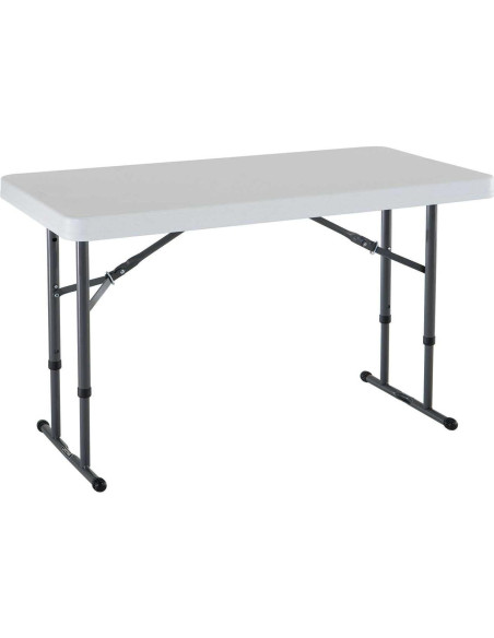 Mesa Plegable Ajustable Lifetime 80160 + Pesas Carpa 18 kg