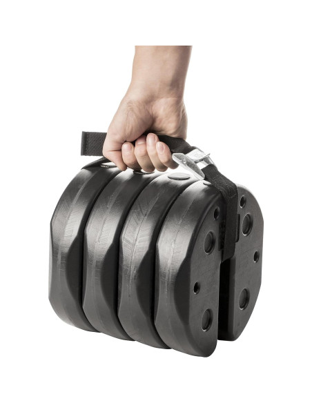 Mesa Plegable Ajustable Lifetime 80160 + Pesas Carpa 18 kg