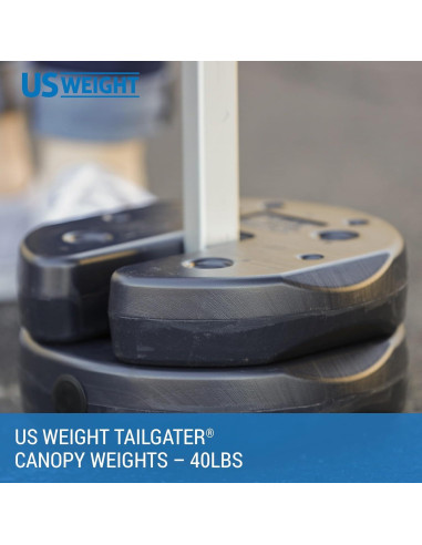 Mesa Plegable Ajustable Lifetime 80160 + Pesas Carpa 18 kg