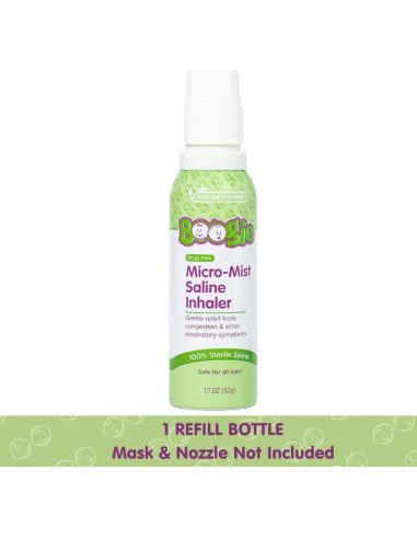 Inhalador Salino Boogie Micro-Mist 48 g - Alivio Congestión Nasal