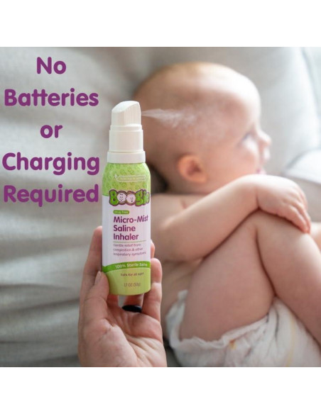 Inhalador Salino Boogie Micro-Mist 48 g - Alivio Congestión Nasal