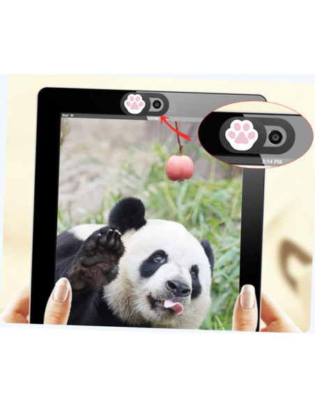 Juego de 6 Cubiertas de Privacidad para Webcam DIYEAH - Garra de Gato
