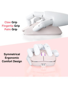 Ratón Gaming Inalámbrico Ajazz AJ199 - 59g Ultra Ligero, Sensor PAW3395 2