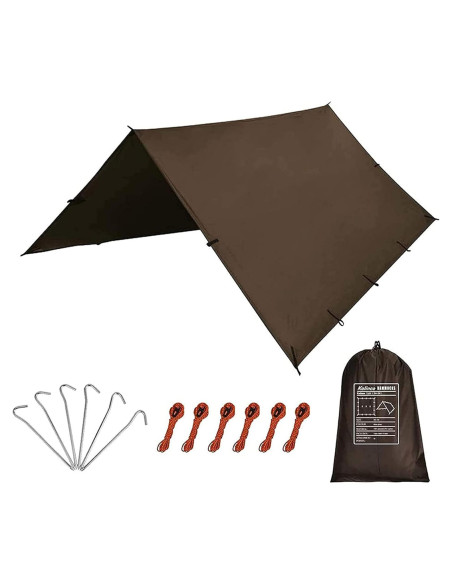 Lona Impermeable KALINCO 3x3m para Camping y Senderismo