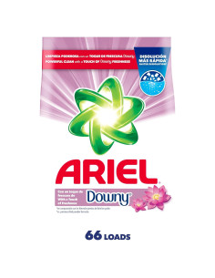 Detergente en polvo Ariel con Downy 2.97 kg - 66 cargas