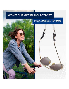 Soporte para Gafas SIGONNA - Cordón Ajustable 58 cm - 4 Colores 2