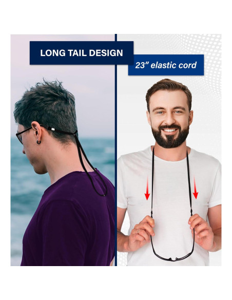 Soporte para Gafas SIGONNA - Cordón Ajustable 58 cm - 4 Colores Soporte para Gafas SIGONNA - Cordón Ajustable 58 cm - 4 Colores