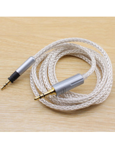 Cable de Reemplazo Trenzado Youkamoo 1.2m para Auriculares Sennheiser 2