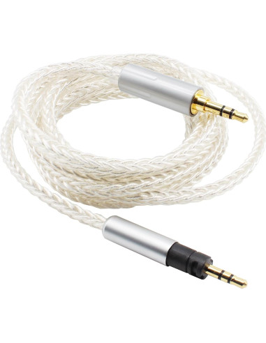 Cable de Reemplazo Trenzado Youkamoo 1.2m para Auriculares Sennheiser