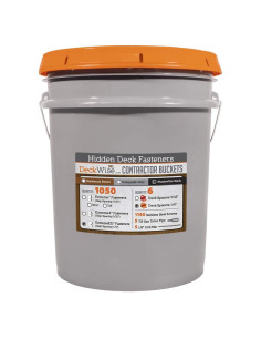 Clip Ipe Oculto DeckWise ExtremeKD Negro 1050 Piezas 600 Pies