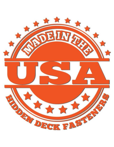 Clip Ipe Oculto DeckWise ExtremeKD Negro 1050 Piezas 600 Pies