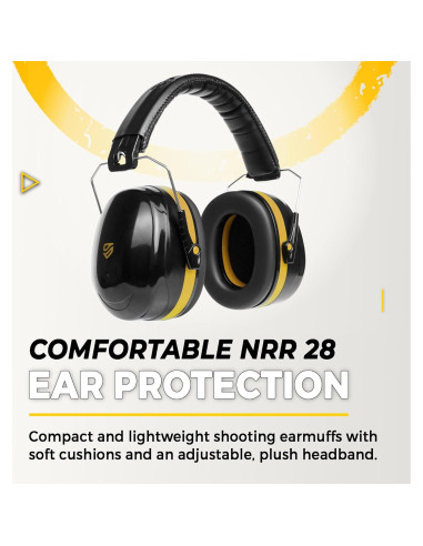 TradeSmart Protección Auditiva y Gafas para Tiro NRR 28