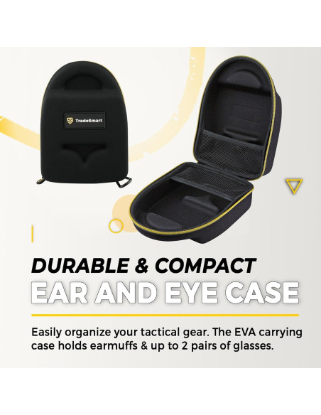 TradeSmart Protección Auditiva y Gafas para Tiro NRR 28