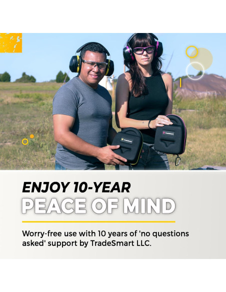 TradeSmart Protección Auditiva y Gafas para Tiro NRR 28