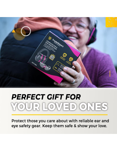 TradeSmart Protección Auditiva y Gafas para Tiro NRR 28