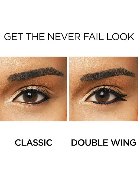 Lápiz de Ojos Mecánico L'Oreal Infallible Negro 2 Cuentas