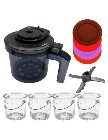 Paleta y Tapa de Reemplazo Ninja Creami NC301 NC300 NC299AMZ