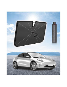 Sombrilla para Parabrisas NTMY Doble M 135x74 cm Plegable