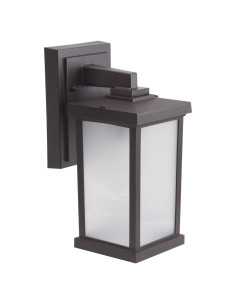 Luz de Pared de Seguridad Exterior Solus - Sensor Movimiento, Bronce