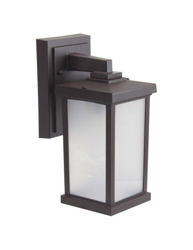 Luz de Pared de Seguridad Exterior Solus - Sensor Movimiento, Bronce