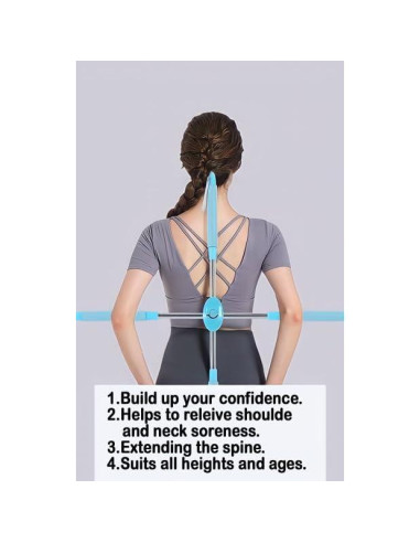 Corrector de Postura Ajustable Genérico para Yoga y Fitness