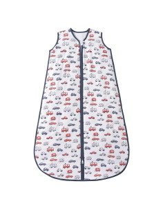 Saco de Sueño TADO MUSLIN 1.0 TOG para Bebé 2-4 Años Coches