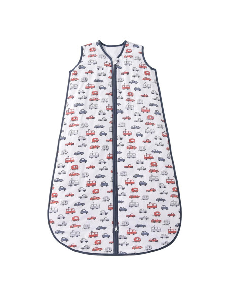 Saco de Sueño TADO MUSLIN 1.0 TOG para Bebé 2-4 Años Coches
