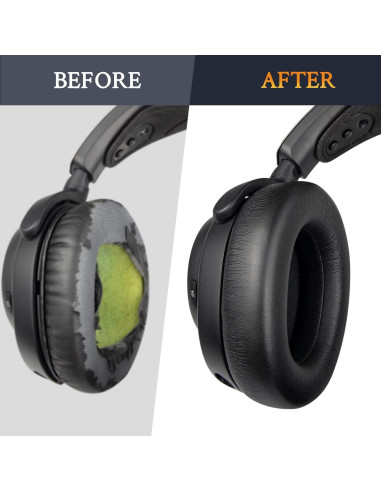 Almohadillas de Repuesto SOULWIT para Steelseries Arctis Nova Pro - Negro