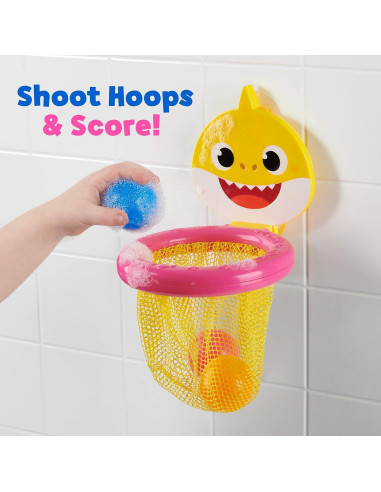 Baloncesto de Baño WowWee Baby Shark - Juguete Flotante
