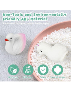 Juguetes de Baño Woby para Niños 1-3 Años con Luz LED 2