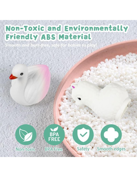 Juguetes de Baño Woby para Niños 1-3 Años con Luz LED