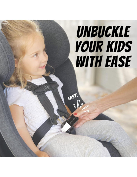 Herramienta UnbuckleMe para desabrochar asientos de auto - 2 paquetes