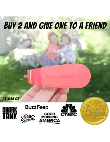 Herramienta UnbuckleMe para desabrochar asientos de auto - 2 paquetes
