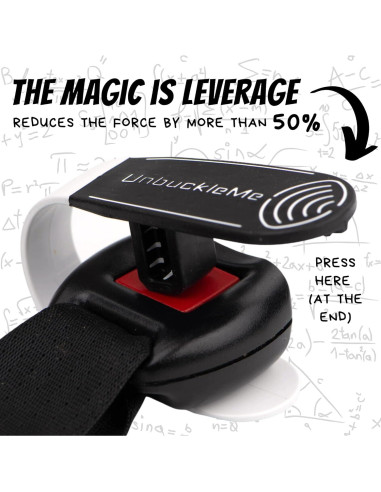 Herramienta UnbuckleMe para desabrochar asientos de auto - 2 paquetes