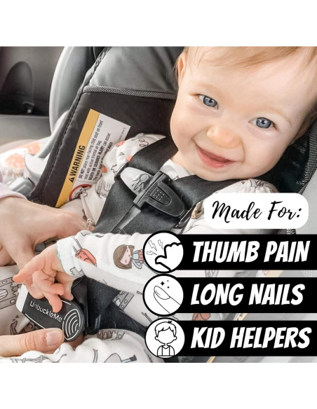 Herramienta UnbuckleMe para desabrochar asientos de auto - 2 paquetes