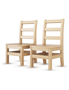 Sillas Escolares de Madera Fundaciones 10" (25.4 cm) - Paquete de 2