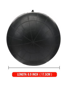 Bolsa de Boxeo Doble Extremo OHMY FIT - Bladder Ajustable 33x40.6cm 2