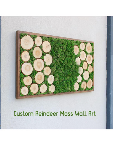 Musgo Preservado SZYD Verde Natural 0.39kg Decoración