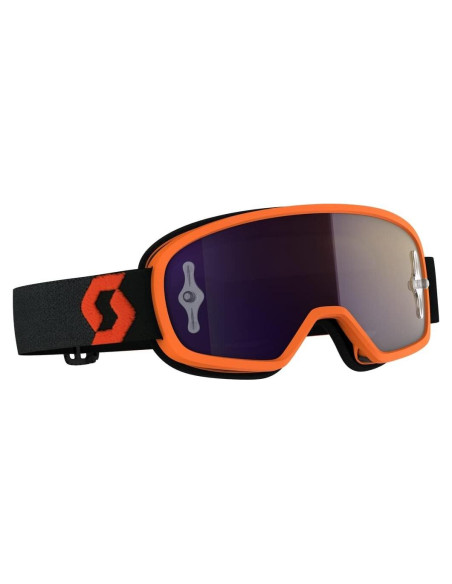 Gafas de Motocross SCOTT Buzz MX Pro para Jóvenes - Naranja/Negro/Púrpura