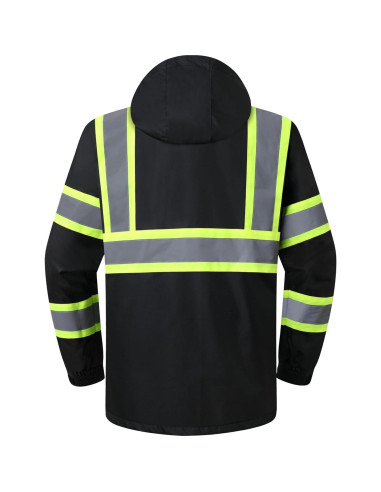 Conjunto Impermeable Reflectante JKSafety - Chaqueta y Pantalones L