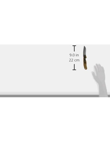 Cuchillo Ontario Knife Company Rat I 21.9 cm AUS-8 Marrón Coyote