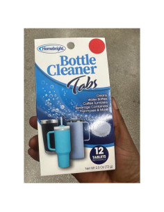 Paquete de 12 tabletas limpiadoras efervescentes Homebright