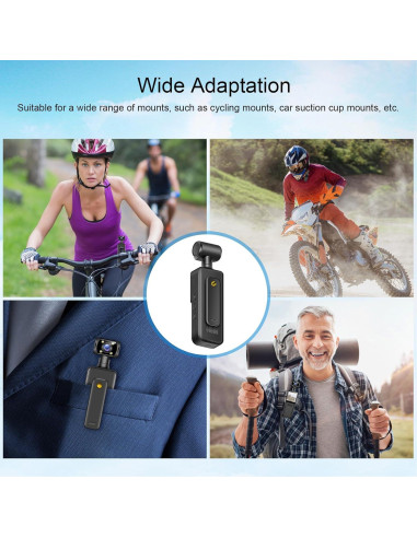 Cámara de Acción 4K Bewinner con Lente Rotatorio 180