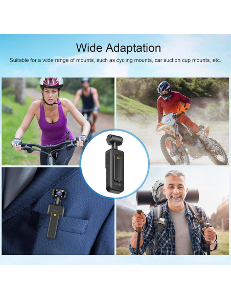 Cámara de Acción 4K Bewinner con Lente Rotatorio 180