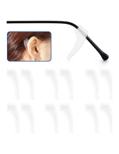 Ganchos Antideslizantes para Gafas de Oído - Silicona 6 Pzas